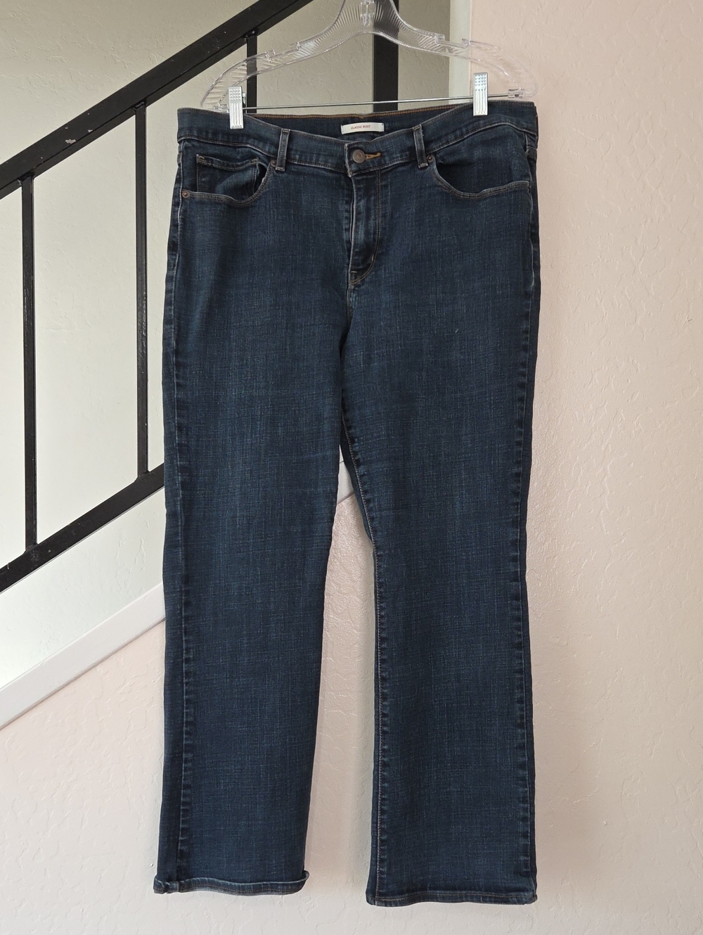 Levi's Dark Indigo Women's Bootcut Jeans Size 16